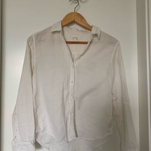 Community White Blouse - long sleeve